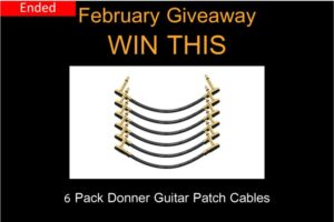 guitar Effect cables giveaway